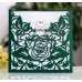 Red Rose Invitation Card Laser Cut Paper Valentine's Day Card